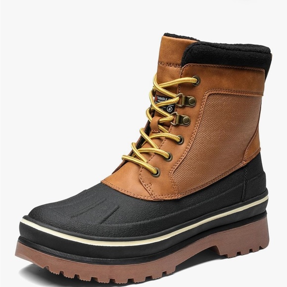 Bruno Marc Other - Bruno Marc Men's Insulated Waterproof Snow Boots NWT Size 12